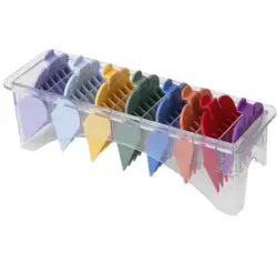ست شانه رنگی ماشین اصلاح وال پک 8 عددی Wahl 8-Pack Color-Coded Cutting Guides