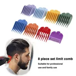 ست شانه رنگی ماشین اصلاح وال پک 8 عددی Wahl 8-Pack Color-Coded Cutting Guides