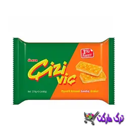بیسکویت پنیری چیزی کراکر کرم دار اولکر Ulker
