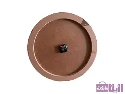 ساعت دیواری رزینی طرح سنگ کد C125 - فروشگاه رزین مارکت