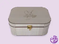 جعبه خیاطی چوبی مدل بنس