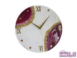 ساعت رزینی طرح زارا (ژئود دار) - فروشگاه رزین مارکت