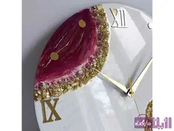 ساعت رزینی طرح زارا (ژئود دار) - فروشگاه رزین مارکت