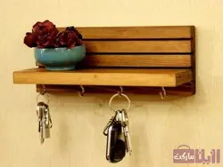 خرید جا کلیدی چوبی (با کیفیت و قیمت مناسب) - رزین مارکت