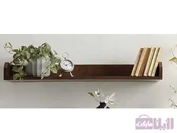 خرید شلف دیواری چوبی مدرن و شیک - رزین مارکت