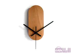 خرید ساعت دیواری چوبی (موتور اصلی تایوانی) - رزین مارکت