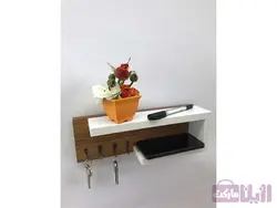 خرید جاکلیدی دیواری چوبی کد ۳۰۳۴ - رزین مارکت