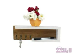 خرید جاکلیدی دیواری چوبی کد ۳۰۳۴ - رزین مارکت