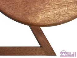 ساعت چوبی کد ۷۰۴۱ مثلثی - فروشگاه رزین مارکت