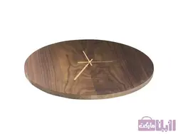 ساعت دیواری طرح دایره ساده - فروشگاه رزین مارکت