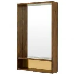 شلف چوبی دیواری ساده DW106 - فروشگاه رزین مارکت