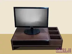 استند رومیزی لپ تاپ و کتاب MDF - فروشگاه رزین مارکت