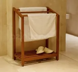 رخت آویز حوله ای چوبی ا با چوب درختان میوه یا جنگلی - فروشگاه رزین مارکت