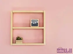 شلف دیواری مدل کاپنو - فروشگاه رزین مارکت