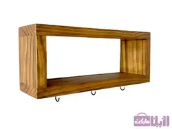 شلف دیواری و جاکلیدی آویز کد W10 - فروشگاه رزین مارکت