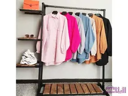 رگال لباس مدل تارا چوب و فلز کد ۷۷ - فروشگاه رزین مارکت