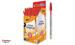 خودکار بیک - BIC Cristal Ball Pen, Medium Point (1 mm), Red