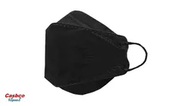 ماسک پرو سه بعدی چهار لایه مشکی بسته ۲۵ عددی