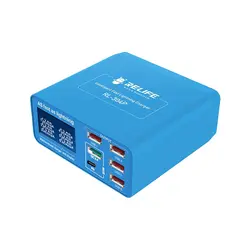 شارژر رومیزی و آمپر سنج ریلایف RELIFE 304P - ابزارک موبایل