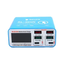 تستر و پورت شارژ فست ریلایف RELIFE 304N - ابزارک موبایل