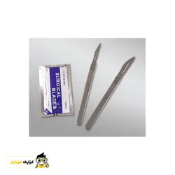 دسته کاتر و تیغ کاتر سایز 11 MEGA-IDEA - ابزارک موبایل