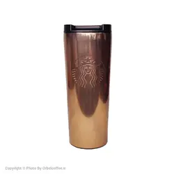 تراول ماگ استارباکس مسی ظرفیت 500 میلی لیتر