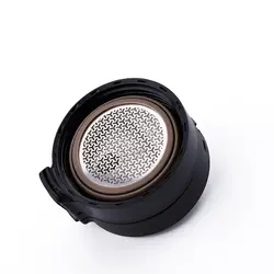 تراول ماگ مدل ستاره دار رنگ طلایی 380 میلی لیتر