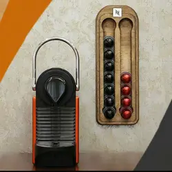 استند چوبی نگهدارنده کپسول نسپرسو