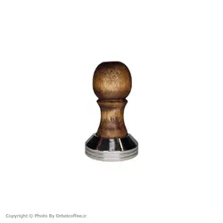 تمپر دسته چوبی قهوه سایز 51