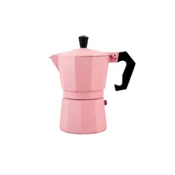 قهوه ساز موکاپات رنگ صورتی سایز 1 نفره