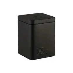 ظرف فلزی چای و قهوه مدل Tea Session رنگ مشکی مات