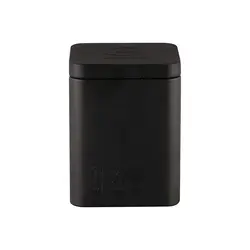 ظرف فلزی چای و قهوه مدل Tea Session رنگ مشکی مات