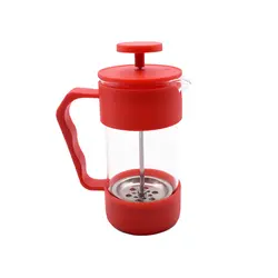 قهوه ساز Yitian مدل French Press قرمز ظرفیت 350 میلی لیتر