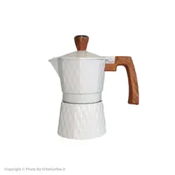 قهوه ساز موکاپات جنوا Genova رنگ سفید سایز دو نفره