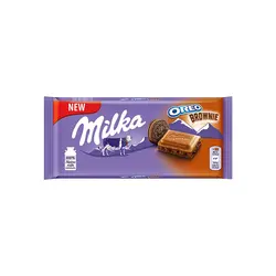 شکلات اورئو براونی شکلاتی 100 گرمی میلکا Milka Oreo Brownie