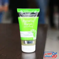 ژل اسکراب صورت نوتروژینا Neotrogena Parlama Karsiti حاوی عصاره لیمو و آلوئه ورا مناسب پوست چرب حجم 150 میل | فروشگاه تخفیفی فینیش