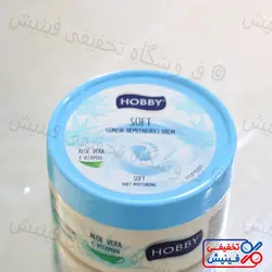 کرم مرطوب کننده دست و بدن هوبی Hobby حاوی عصاره آلوعه ورا 250 میل | فروشگاه تخفیفی فینیش