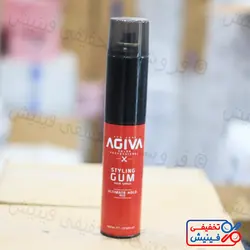اسپری حالت دهنده مو آگیوا Agiva Styling Gum Red حجم 400 میل | فروشگاه تخفیفی فینیش