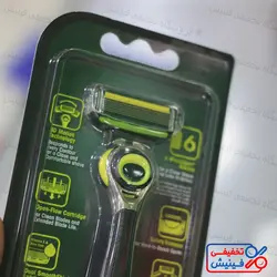 خود تراش دورکو Dorco مدل 6Pro لبه | تخفیفی فینیش