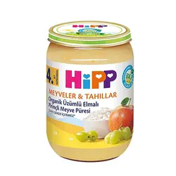 پوره ارگانیک هیپ انگور سیب برنج وزن 190 گرم | تخفیفی فینیش