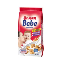 بیسکوئیت اولکر Bebe sutlu وزن 400 گرم | تخفیفی فینیش