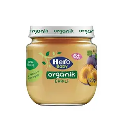 پوره ارگانیک هرو بیبی آلو سیاه وزن 120 گرم - فروشگاه تخفیفی فینیش