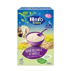 سرلاک هرو بیبی هشت غله رازیانه شیر وزن 200 گرم - فروشگاه تخفیفی فینیش