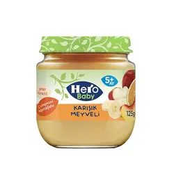 پوره هرو بیبی مخلوط میوه وزن 125 گرم - فروشگاه تخفیفی فینیش