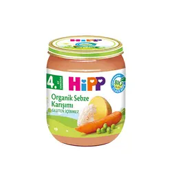 پوره ارگانیک هیپ مخلوط سبزیجات وزن 125 گرم - فروشگاه تخفیفی فینیش