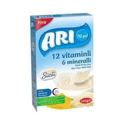 سرلاک آری Sutlu pirinc وزن 200 گرم - فروشگاه تخفیفی فینیش