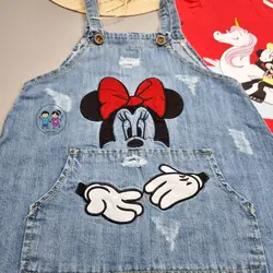 بیلر جین دامنی طرح میکی