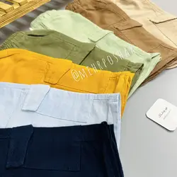 شلوارک لینن اسپرت