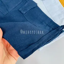 شلوارک لینن اسپرت