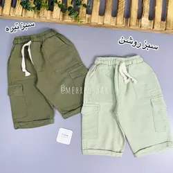 شلوارک لینن اسپرت